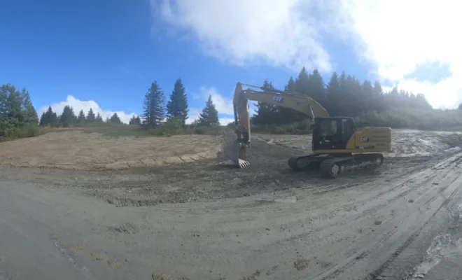 Mise au propre et à l'état naturel d'un terrain, Fréjus, MARTIN Hervé Terrassement